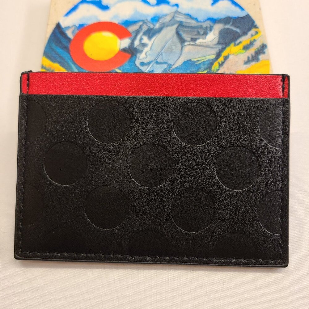 SEPHORA CARD CASE BLACK/RED